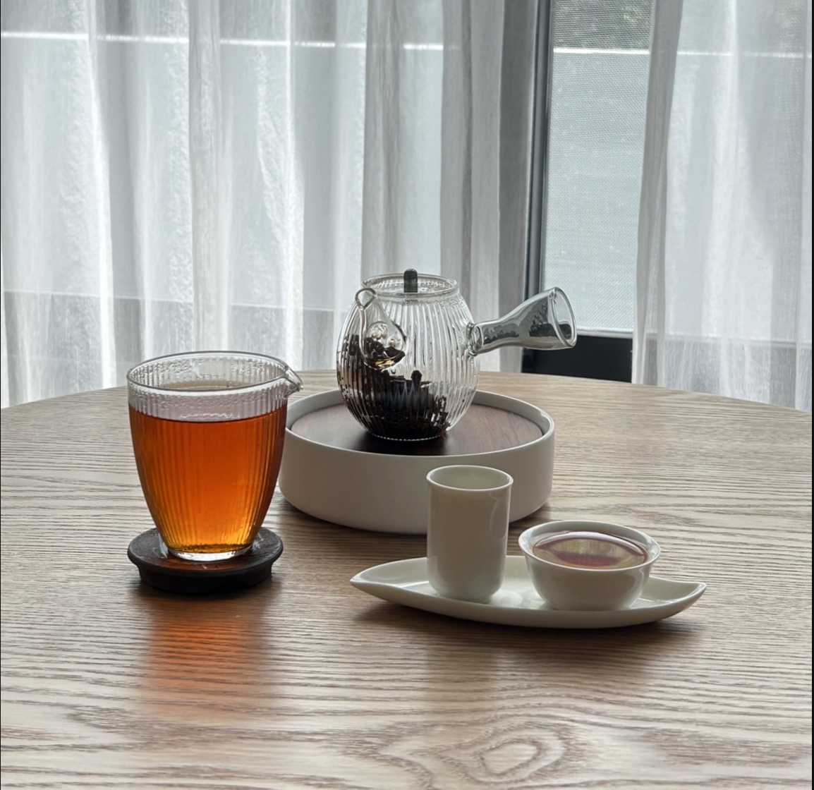 【個人茶席組全配A】束光玻璃急須壺系列